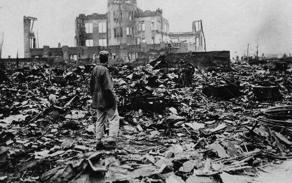 Взрыв атомной бомбы 6 августа 1945 года в Хиросиме, архивное фото - Sputnik Казахстан