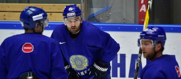 Игроки сборной Казахстана по хоккею Игроки сборной Казахстана по хоккею - Sputnik Казахстан