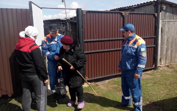 Эвакуация населения в селах Северного Казахстана - Sputnik Казахстан