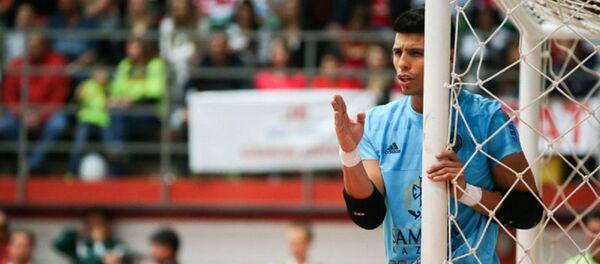 Вратарь футзального клуба Кайрат Игита - Sputnik Казахстан