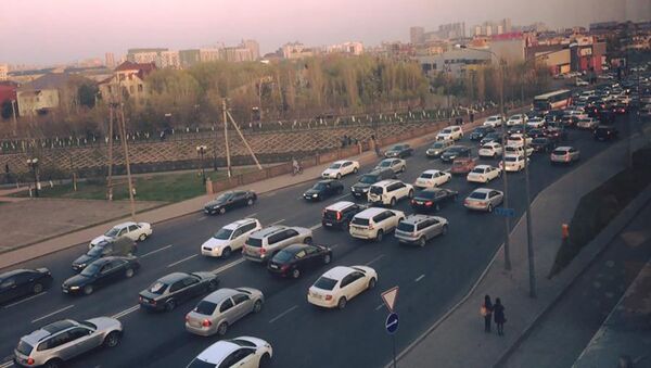 Пробки на дорогах Астаны - Sputnik Казахстан