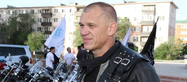 Президент мотоклуба Wheels Brothers Олег Шмаль - Sputnik Казахстан