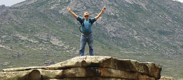 Древняя обсерватория Бауыр в Восточном Казахстане Древняя обсерватория Бауыр в Восточном Казахстане - Sputnik Казахстан