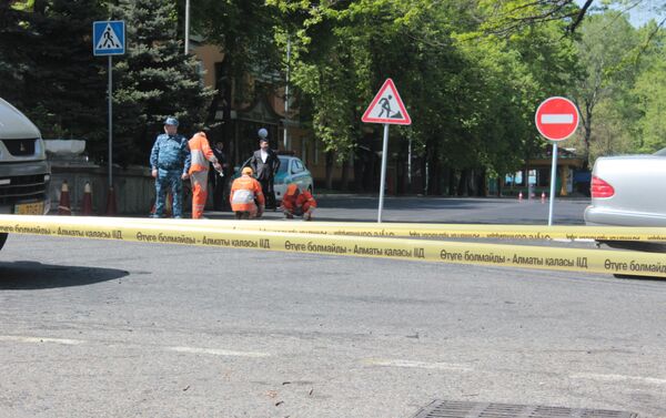 Перекрытые дороги в Алматы - Sputnik Казахстан