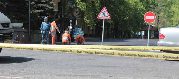 Перекрытые дороги в Алматы - Sputnik Казахстан