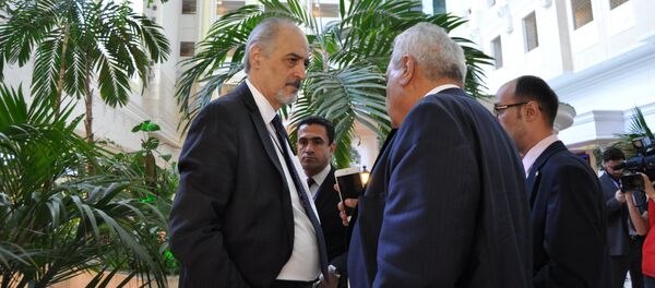 Руководитель правительственной делегации Сирии, постоянный представитель Сирии при ООН Башар Джаафари - Sputnik Казахстан