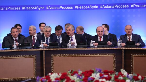 Четвертый раунд переговоров по Сирии в Астане - Sputnik Казахстан