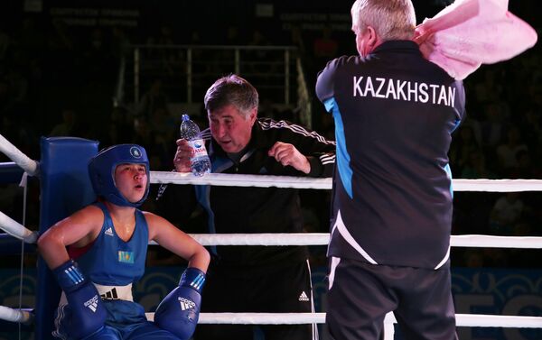 Чемпионат Казахстана по боксу среди женщин - Sputnik Казахстан
