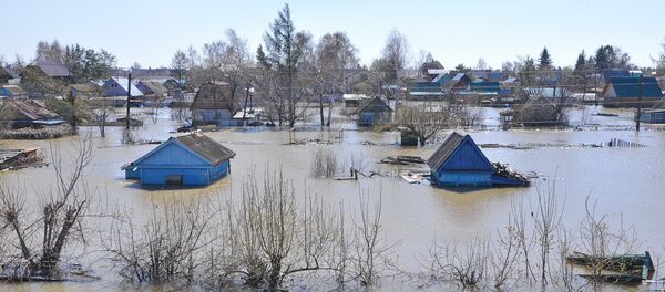 Паводок в Петропавловске - Sputnik Казахстан