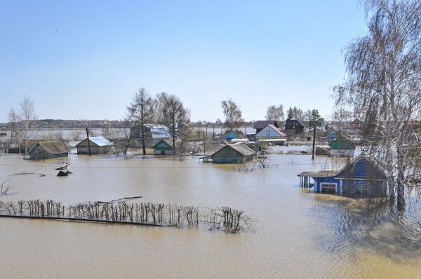 Паводок в Петропавловске - Sputnik Казахстан