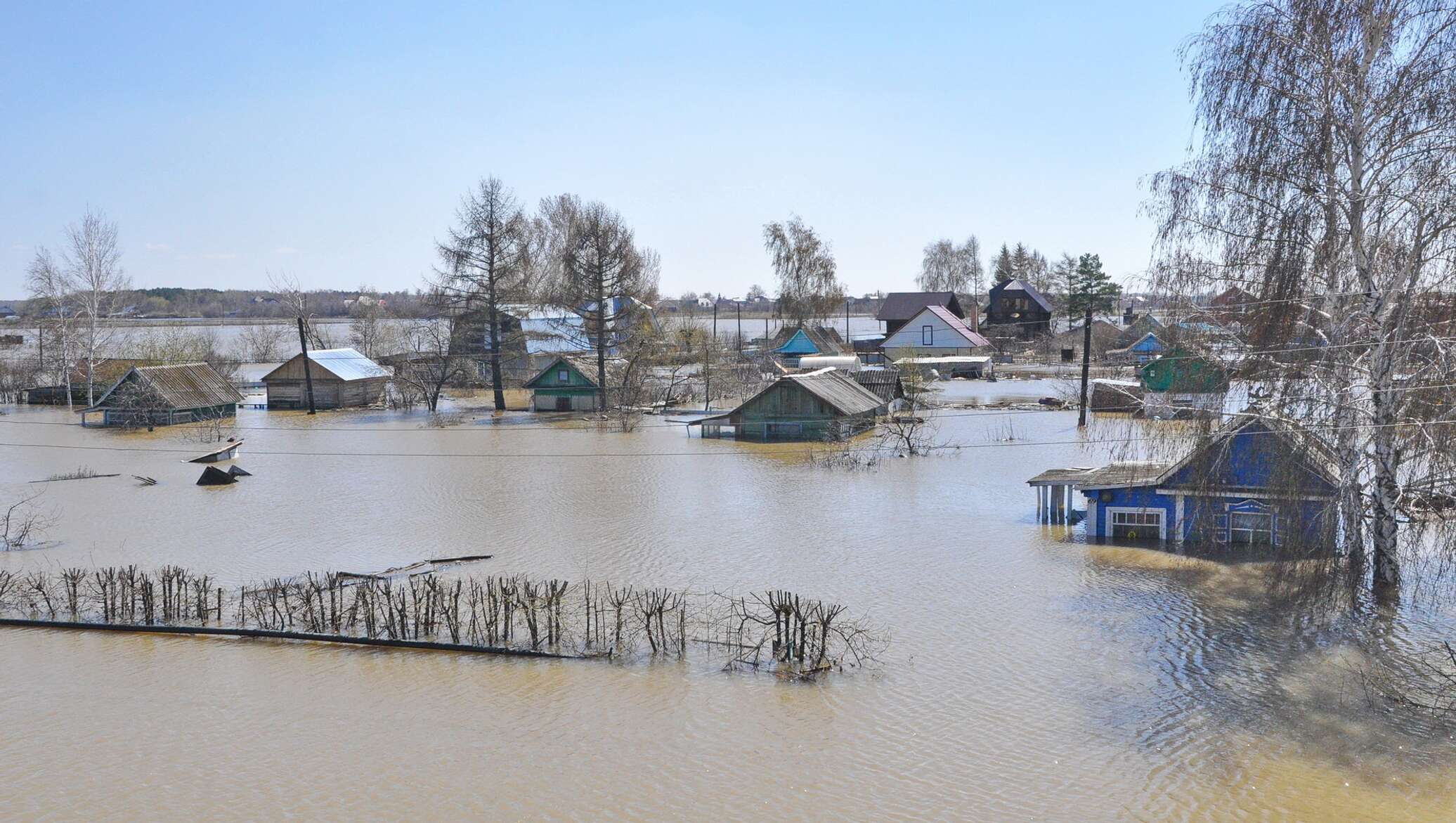 Наводнение в новосибирской области
