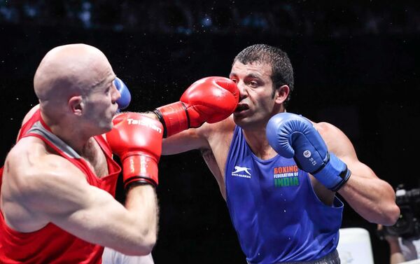 Василий Левит стал трехкратным чемпионом Азии по боксу - Sputnik Казахстан