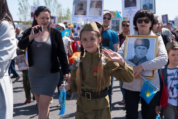 Бессмертный полк в Астане - Sputnik Казахстан