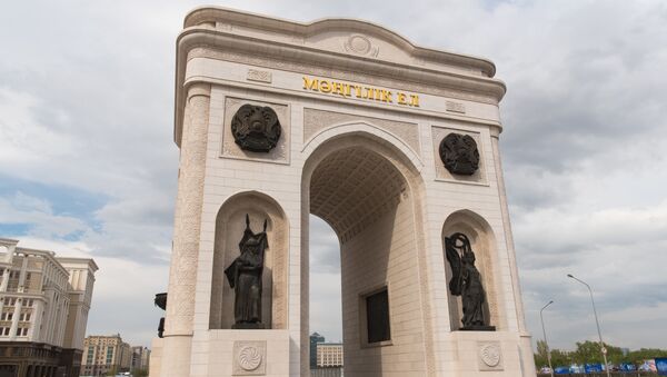 Триумфальная арка Мәңгілік Ел - Sputnik Казахстан