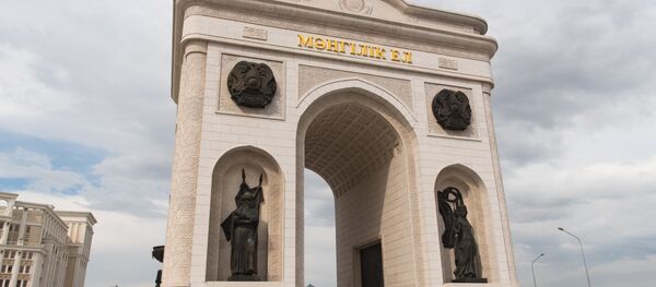 Триумфальная арка Мәңгілік Ел Триумфальная арка Мәңгілік Ел - Sputnik Казахстан