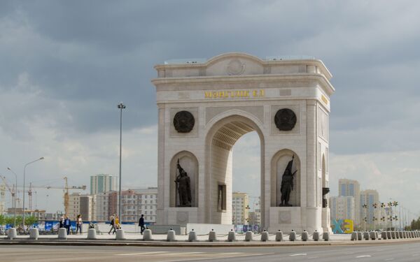 Триумфальная арка в Астане - Sputnik Казахстан