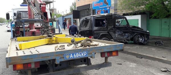 ДТП: Гелендваген-Автобус - Sputnik Казахстан