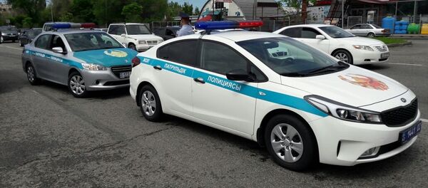 Полицейский автомобиль, архивное фото - Sputnik Казахстан