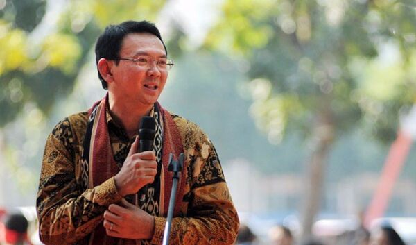 Джакарта губернаторы Басуки Ахок Тджахаджа Пурнама Джакарта губернаторы Басуки Ахок Тджахаджа Пурнама - Sputnik Қазақстан