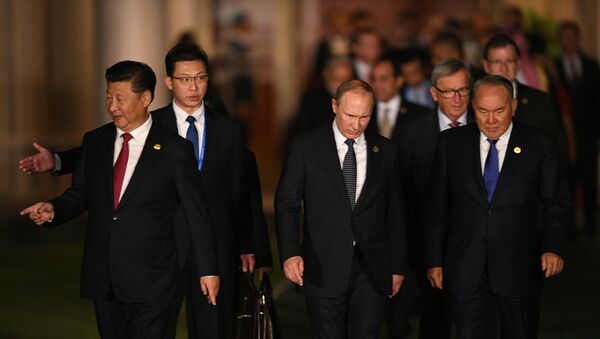 Нурсултан Назарбаев и Владимир Путин, архивное фото - Sputnik Казахстан