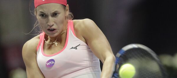Теннисистка Юлия Путинцева, архивное фото Теннисистка Юлия Путинцева, архивное фото - Sputnik Казахстан
