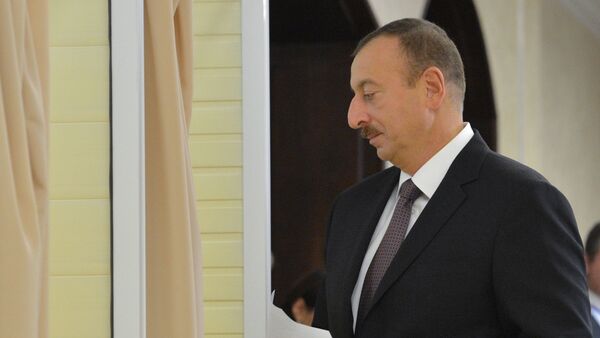 Архивное фото президента Азербайджана Ильхама Алиева - Sputnik Казахстан