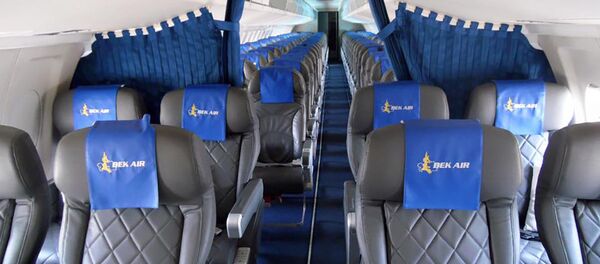 Салон самолета авиакомпании Bek Air - Sputnik Казахстан