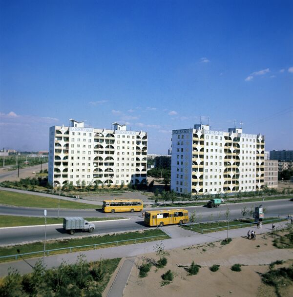 Новый жилой квартал в городе Экибастузе - Sputnik Казахстан