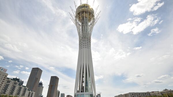 Архивное фото монумента Байтерек - Sputnik Казахстан