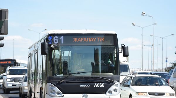 Архивное фото автобуса в Астане - Sputnik Казахстан