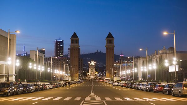 Площадь Испании в Барселоне - Sputnik Казахстан