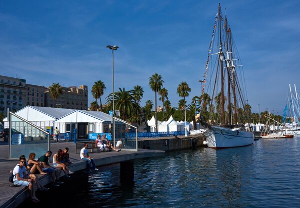 Набережная в Барселоне - Sputnik Казахстан