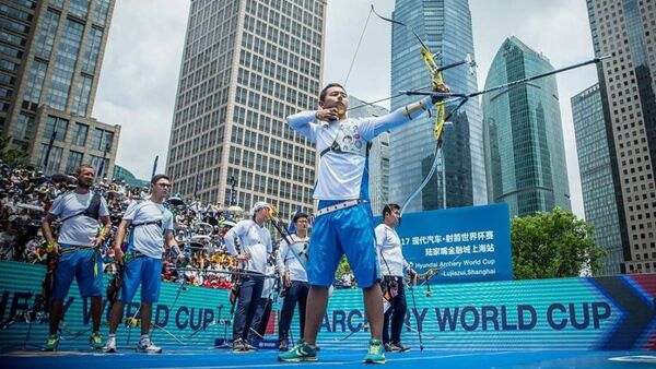 Казахстан завоевал золото этапа Кубка мира по стрельбе из лука - Sputnik Казахстан
