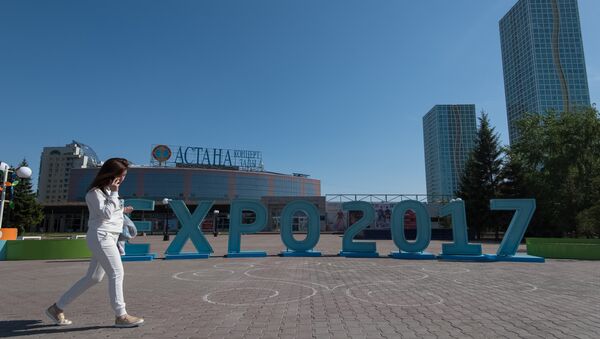 Астана готовится к ЭКСПО - Sputnik Казахстан