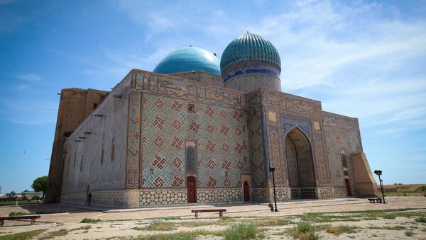 Мавзолей Ходжа Ахмеда Яссауи в Туркестане - Sputnik Казахстан
