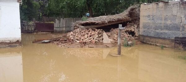 Дожди подтопили дворы в селах Алматинской области Дожди подтопили дворы в селах Алматинской области - Sputnik Казахстан