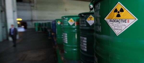 Бочки с оксидом урана Бочки с оксидом урана - Sputnik Казахстан