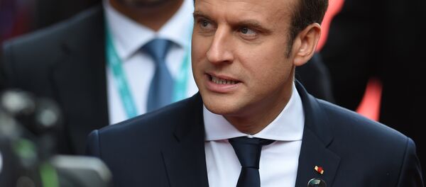Французский президент Эммануэль Макрон, архивное фото - Sputnik Казахстан