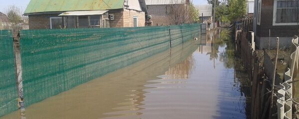 Последствия паводка в Северном Казахстане - Sputnik Казахстан