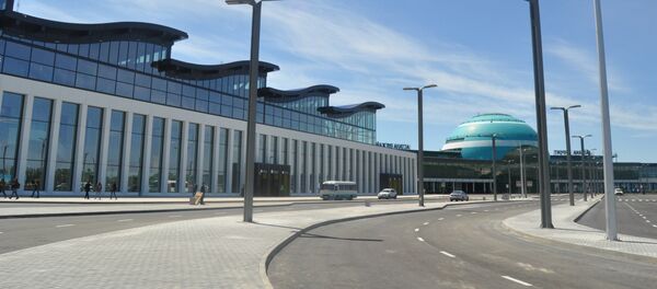 Новый терминал международного аэропорта в Астане Новый терминал международного аэропорта в Астане - Sputnik Казахстан