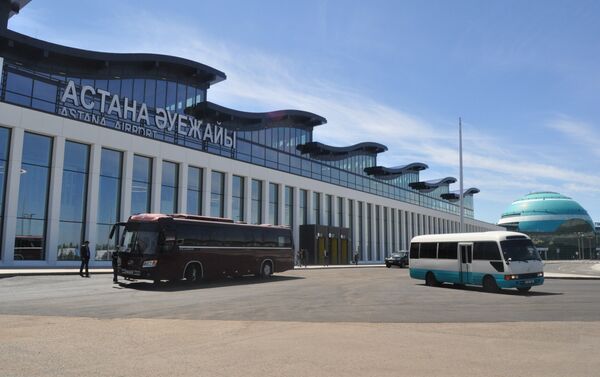Новый терминал международного аэропорта в Астане - Sputnik Казахстан