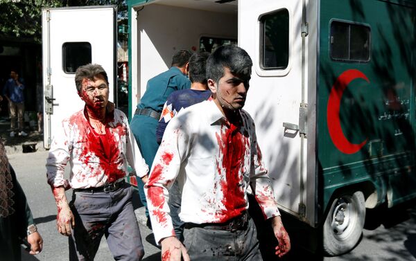 На месте теракта в Кабуле - Sputnik Казахстан
