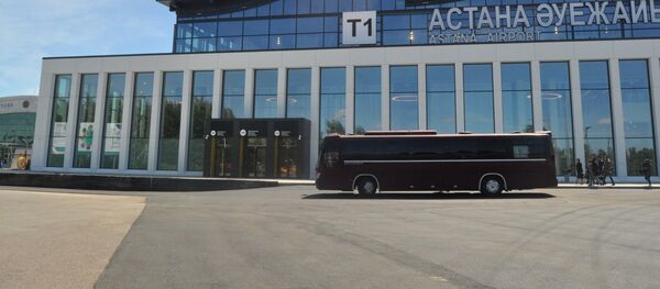 Новый терминал международного аэропорта в Астане Новый терминал международного аэропорта в Астане - Sputnik Казахстан