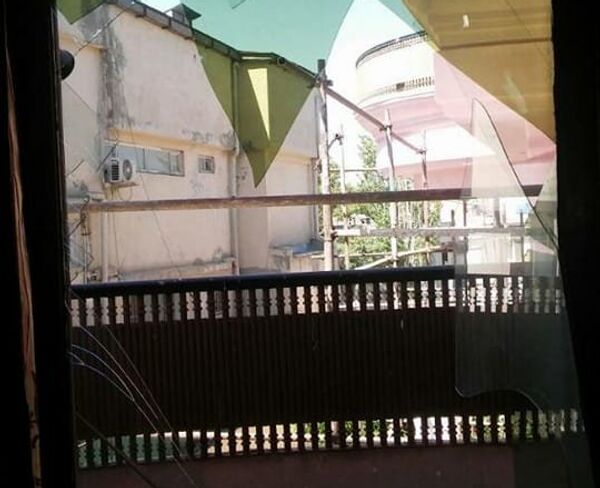 Пострадавшее при взрыве посольство Казахстана в Кабуле - Sputnik Казахстан