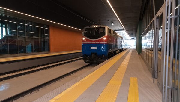 Новый вокзал Нур-Султана - Sputnik Казахстан