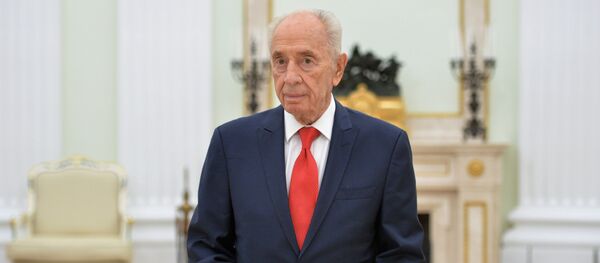 Бывший президент Израиля Шимон Перес. Архивное фото - Sputnik Казахстан