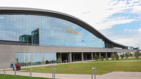 Здание нового вокзала в Астане - Sputnik Казахстан