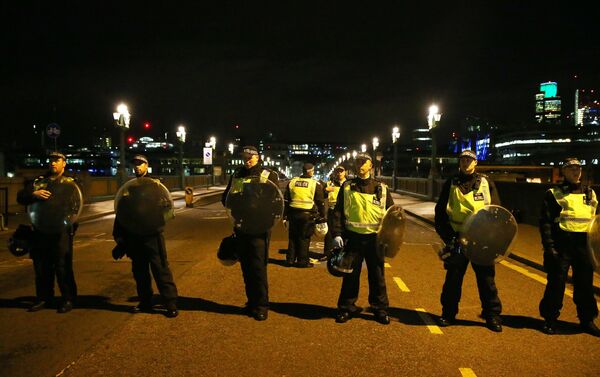 Полиция на месте теракта в Лондоне - Sputnik Казахстан