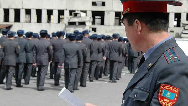 Полиция, архивное фото - Sputnik Казахстан