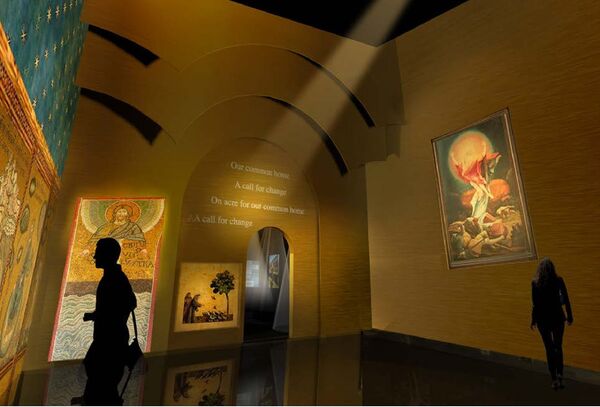 Макет павильона Ватикана на ЭКСПО Макет павильона Ватикана на ЭКСПО - Sputnik Казахстан